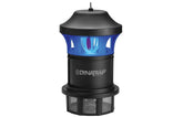 DynaTrap DT1775 outdoor mosquito trap protecting a yard.