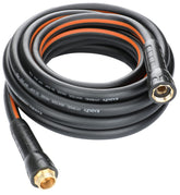 EADUTY hybrid garden hose 25ft gray-orange for versatile outdoor watering