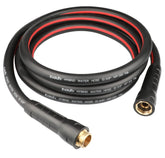 EADUTY Hybrid Lead In Garden Hose with flexible design for easy yard maneuvering.