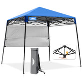Eagle Peak 8x8 base canopy provides broad shade for outdoor gatherings.