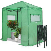 EAGLE PEAK Instant Pop-Up Greenhouse front view for quick outdoor setup