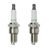 Eamonhigh F7TC spark plug closeup for reliable ignition in 4-stroke engines.
