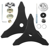 Eapele carbide blade assembly for heavy undergrowth cuts brush and saplings with precision.