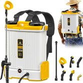 EarthCraft backpack sprayer with padded straps for comfortable long sessions in the garden