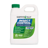 Earth's Ally bottle front label shows natural ingredients and safe usage.