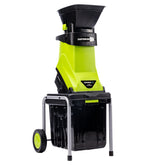 Earthwise GS70015 front view, ideal for quick yard cleanup and mulching.