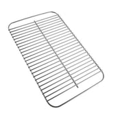 EasiBBQ 80631 stainless steel grate for Weber Go-Anywhere charcoal improves airflow for hotter cooks.