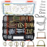 Easily 202PCS hitch pins kit full-set closeup showing rugged construction