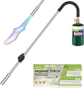 EASITALY weed-torch-burner-unit shown for outdoor weed control and rugged tasks.