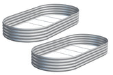 Easllre 2-piece raised bed packaging, ready for quick, easy setup.