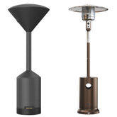 East Oak patio heater cover overview shows weatherproof protection for outdoor warmth