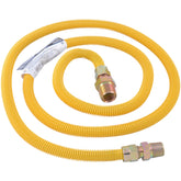 Eastman epoxy-coated 72-inch gas line connector showing protection and durability.
