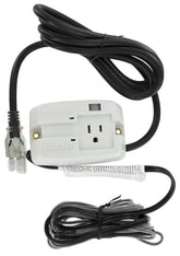 Easy Heat RS-2 control front view; compact installation shown.