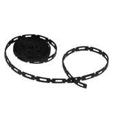 EasyFlex FirmFlex tree-tie coil securing saplings for wind protection.