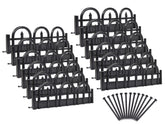 EasyFlex no-dig edging kit packaging showing complete set for quick borders