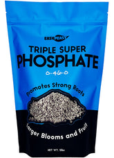 Easy Peasy triple super phosphate fertilizer bag, phosphorus-rich for stronger blooms and healthy roots.