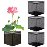 EBaokuup square pond plant bag with breathable mesh for healthy water garden.