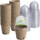 EBaokuup seeding pots with 3-1-inch opening diameter for easy transplanting.