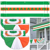 EBaokuup St Patrick's Day banner for outdoor garden decor with vibrant colors