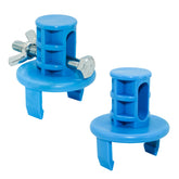 Ebrmeiwo plastic removal tool with blue body for simple pool pump maintenance