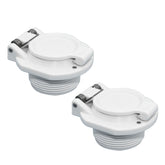 Ebrmeiwo W400BWHP wall lock secures pool hose for stable suction.