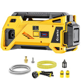 Ecarke water transfer pump 9.6 GPM compatible with Dewalt 20V batteries for quick draining