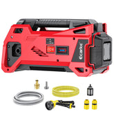 Ecarke water transfer pump delivers 9.6 GPM for quick pool drainage.