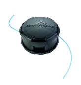 Echo Speed-Feed 400 trimmer head open for quick reloads on the job site.