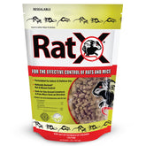 EcoClear RatX 3 lb bag ready for indoor and outdoor pest control