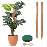 EcoNour moss poles 28 inch monstera support stabilizes climbing vines