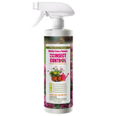 EcoVenger Garden Insect Control bottle-pour demonstrates quick outdoor application.