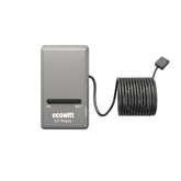 ECOWITT GW1200 front view with integrated temp, humidity, and pressure sensors for home monitoring.