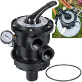 E-cowlboy SP0714T valve body close-up highlights durable ABS construction for weather resistance