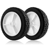 Ecreban 72-107 wheels for Oregon mower, durable 7-inch replacement for outdoor use.