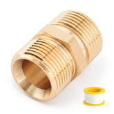 ECuoPix pressure-washer hose adapter M22-14mm enables extended reach for easier cleaning.