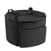 EddHomes carrying bag with two-way zipper for easy fire pit transfer.