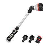 Eden 94620 Pro watering wand overview enables reach for hanging baskets.