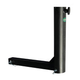 EEZ RV Products hitch-mount Starlink pole holder on a vehicle hitch