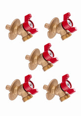 EFIELD 5 pack sillcock valve full pack for outdoor faucet setups