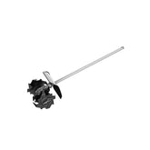 CTA9500 cultivator attachment with steel tines for precise tilling between shrubs