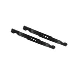 EGO Power+ high-lift 21-inch bagging blades delivering increased lift for bagging.