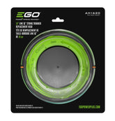 EGO Power+ replacement head with LINE IQ auto-feed enabling smooth, wide 16-inch trimming