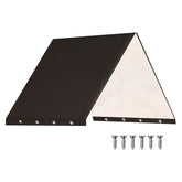 EHRGK playset canopy front view shows a sturdy 52 x 90 cover for backyard shade.