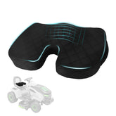 Eiszhjk lawn mower seat cushion with memory foam supports tailbone during long mowing sessions.