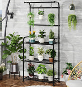 Ekisemio plant stand 67.25-inch tall, ideal for indoor or outdoor plant displays.