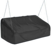 EKQSGLC hanging porch swing cover front view protecting swing from rain and sun