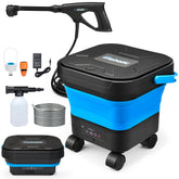 Elebatic portable pressure washer cordless front view for easy outdoor cleaning