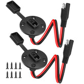 ELECTOP SAE connector sidewall port weatherproof for outdoor charging