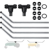 ElectricWise 2-set traveling sprinkler arms kit for even lawn watering