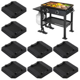 ElectricWise 8pc griddle leveling shims kit stabilizes griddle on uneven ground for consistent cooking.
